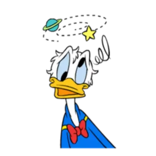 😣 Donald Duck hoạt hình, vịt, disney, vịt donald, phim hoạt hình, nhân vật telegram sticker