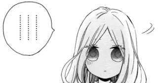 🖤 Anime, Manga, Gadis, Ekspresi, Imut telegram sticker