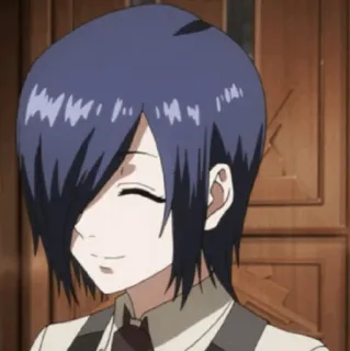 🪁 Touka Kirishima Tokyo Ghoul อนิเมะ, Tokyo Ghoul, โทวกะ คิริชิมะ, กูล, มังงะ telegram sticker