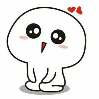 🥺 süß, Cartoon, kawaii, Liebe, Herz, Animation telegram sticker