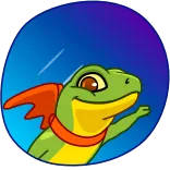 Stevie the Lizard telegram stickers
