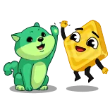 Binance @kiselmix whatsapp stickers