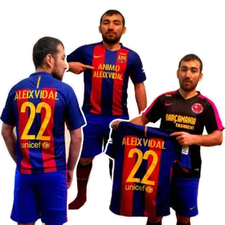 ⚽ Aleix Vidal ANIMO
ALEIXVIDAL
ALEIX VIDAL calcio, calcio, sport, maglia telegram sticker
