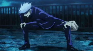 ☁️ Gojo Satoru Jujutsu Kaisen Anime, Gojo, Jujutsu Kaisen, Personaje, Manga telegram sticker