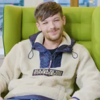 😊 Louis Tomlinson Louis Tomlinson, One Direction, célébrité, chanteur, musicien, portrait, personne telegram sticker