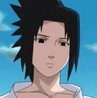 💙 Sasuke Uchiha Naruto Anime, Manga, Sasuke, Uchiha, Naruto, Nhân vật, Ninja, Hoạt hình telegram sticker