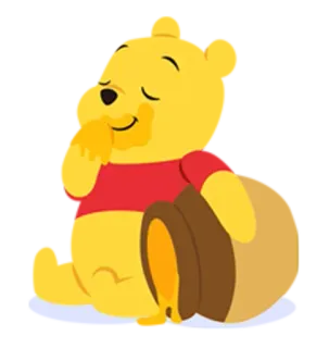 Vinni Puh @stickersb2b whatsapp stickers