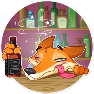Cowboy Fox telegram stickers