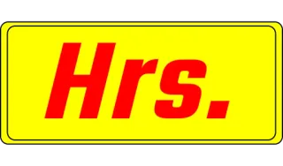 ⏱ Hrs. telegram sticker