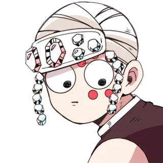 💎 Tengen Uzui Demon Slayer Anime, Demon Slayer, Tengen Uzui, Sticker, Manga telegram sticker