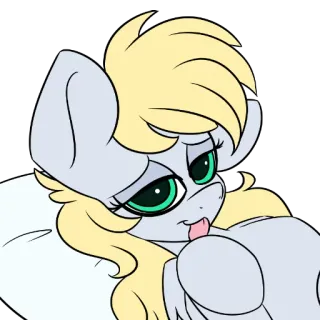 😛 Poni, Kartun, Binatang, Mamalia telegram sticker