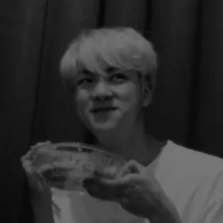 ✖️ Jin personne, homme, célébrité, BTS, K-Pop telegram sticker