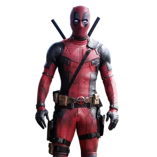 👿 Deadpool Deadpool, Marvel, Superhéroe, Cómic, Arma, Justiciero telegram sticker