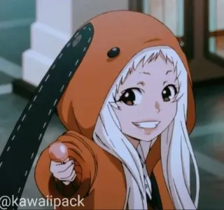 🥢 @kawaiipack anime, kawaii, girl, smiling, cute, character, manga telegram sticker