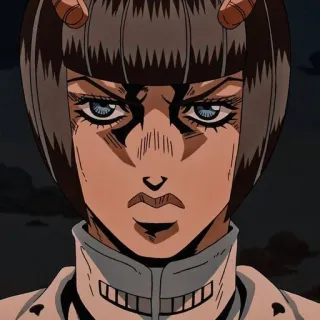 ❔ Bruno Bucciarati JoJo's Bizarre Adventure Anime, JoJo's Bizarre Adventure, Bruno Bucciarati, Charakter, Manga telegram sticker