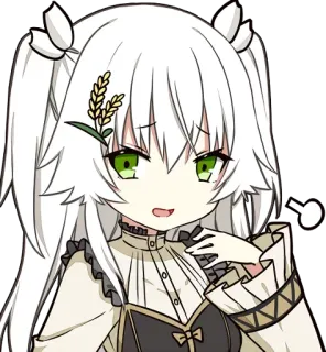 😚 Anime, Manga, Dễ thương, Cô gái, Chibi, Kawaii, Nhân vật telegram sticker