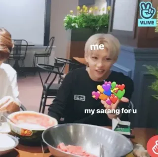 ❤ me
my sarang for u kpop, hearts, love, sarang, cute, fan telegram sticker