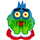 Pepe Grinch - @TgEmojis telegram emojis 😨