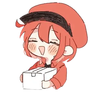 ❄️ Red Blood Cell Cells at Work! Anime, Sel, Darah, Merah, Medis whatsapp sticker