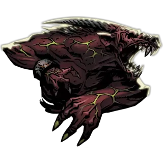 👿 potwór, stworzenie, fantasy, zwierzę, bestia whatsapp sticker