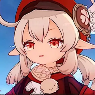 🦋 Klee Genshin Impact Klee, Genshin Impact, ตัวละครเกม, สไตล์อนิเมะ telegram sticker