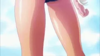 💃 Anime, Piernas, Traje de baño, Playa, Verano telegram sticker