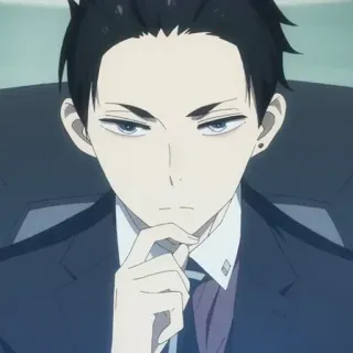 💳 Daisuke Kambe Fugou Keiji Balance: Unlimited Anime, Charakter, Daisuke Kambe, Reich, Anzug telegram sticker