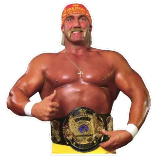 Hulk Hogan telegram stickers