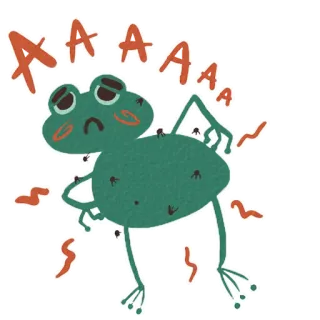 блохастый жаб telegram stickers