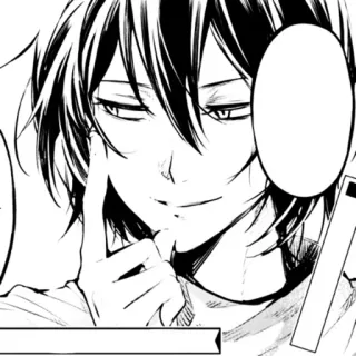 😏 Anime, Manga, Charakter, Illustration, Porträt telegram sticker