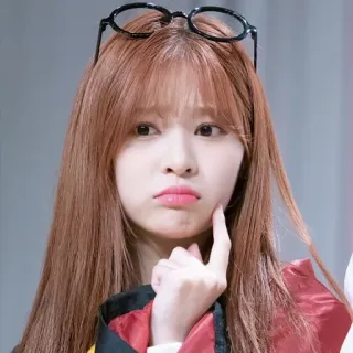 🛒 女性, ポートレート, 人, 眼鏡, 女の子, かわいい telegram sticker