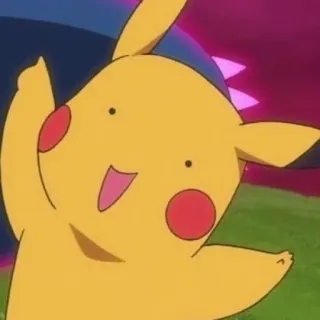 ⚡️ Pikachu Pokemon pikachu, pokemon, anime, cartoni animati, giallo telegram sticker