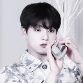 🍒 Jungkook kpop, singer, idol, heart, bts telegram sticker