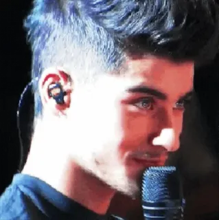 😍 Zayn Malik ゼイン・マリク, 歌手, ポートレート, 男性, 音楽, 有名人 telegram sticker