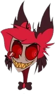 👀 Alastor Hazbin Hotel iblis, Hazbin Hotel, Alastor, iblis radio, kartun telegram sticker