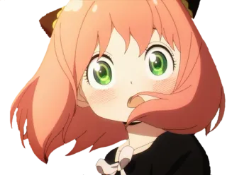 🙄 Anya Forger Spy x Family anime, Spy x Family, Anya, carina, ragazza whatsapp sticker
