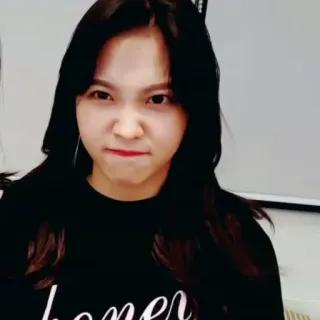 🍰 loner mulher, irritada, solitário, humor, expressão facial, meme whatsapp sticker