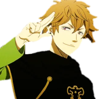 Black clover @Stikersll telegram stickers