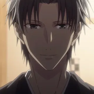 🐺 Yuki Sohma Fruits Basket anime, manga, character, male, Yuki Sohma, Fruits Basket telegram sticker
