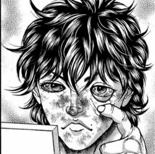 🥺 Baki Hanma Baki the Grappler อนิเมะ, มังงะ, ต่อสู้, ศิลปะการต่อสู้, Baki, Baki Hanma, นักสู้, นักกีฬา telegram sticker