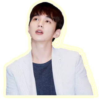 🙄 man, actor, celebrity, korean, portrait, person telegram sticker