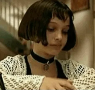😐 Matilda Wormwood Matilda matilda, film, livre, personnage, fille telegram sticker