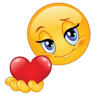 💋 emoji, herz, liebe, zuneigung, lächeln, glücklich telegram sticker