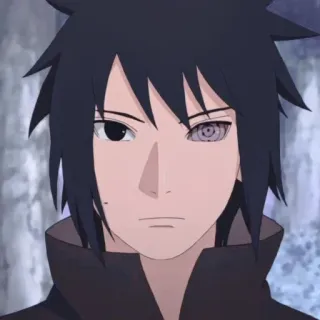 Sasuke @yeager_bomb telegram stickers
