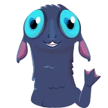👋 makhluk, monster, imut, kartun, alien telegram sticker