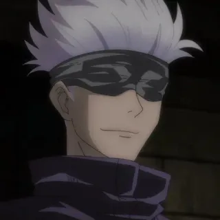🕸 Satoru Gojo Jujutsu Kaisen anime, gojo, satoru, jujutsu kaisen, karakter, manga telegram sticker