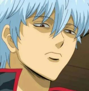 🍧 Gintoki Sakata Gintama 애니메이션, 만화, 은혼, 사카타 긴토키 telegram sticker