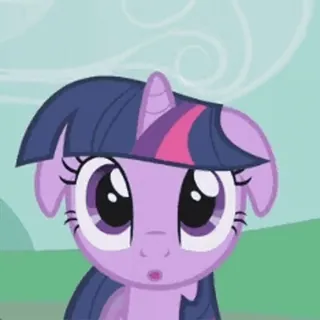 ❤️ Twilight Sparkle My Little Pony Pony, Cartoon, Tier, Magie, Niedlich, Twilight Sparkle telegram sticker