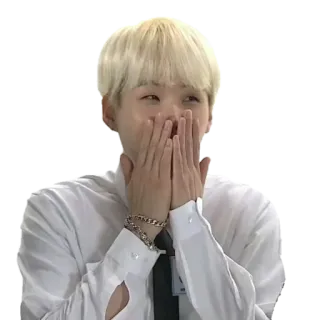 🤭 Suga kpop, suga, bts, idol, sänger, süß telegram sticker