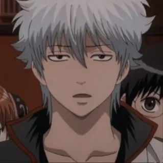 🧊 Gintoki Sakata Gintama Anime, Manga, Gintama, Gintoki, Sakata, Personnage telegram sticker